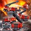 سيارات المطافئ الحمراء ذات العرائس المتحركة للأطفال Specification image